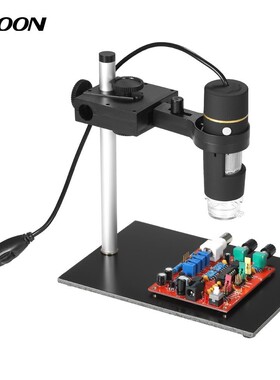 KKmoon Microscopes 0.3MP 1000X 8LED USB Digital Microscope E