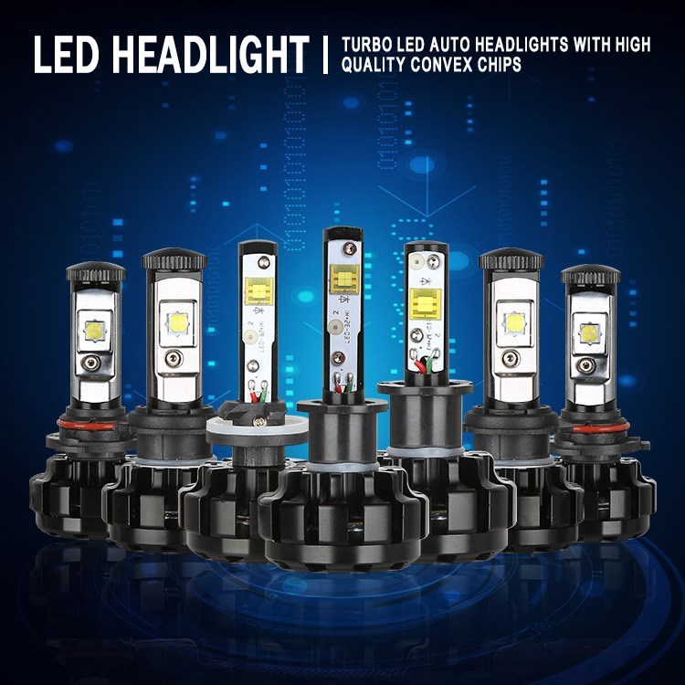 JGA V18  LED Headlight Kit H4 H13 9007 Hi/Lo H7 H11 9005 900