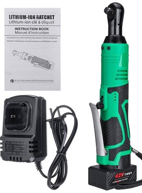 100Nm 42V Rechargeable Cordless Electric Wrench 3/8'' Ratche