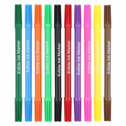 Food Coloring Pen Brush Food Easter Eggs Thick Tip and Fine