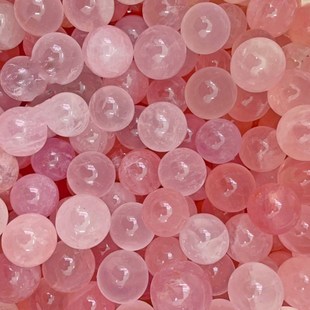 1 pc Natural Crystal Stone Pink Rose Quartz Stone Sphere Cry