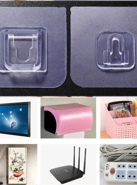 Wonderlife Double sided Self Adhesive Wall Hooks for Kitche