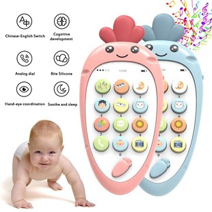 Baby Electronic Toys Cartoon Music Mobile Phone Telephone Ed