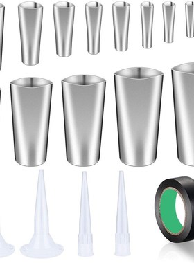 19 Pieces Caulking Finisher Set, Include Stainless Steel Sea