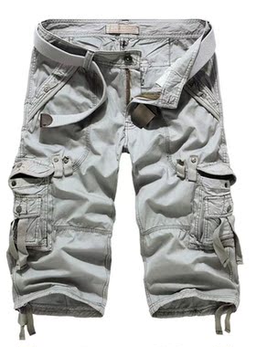 Summer Cargo Shorts Men Casual Workout Military Men's Shorts