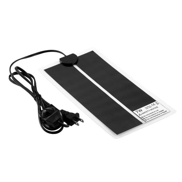 Heating Pad 110V 7W Pets Rapid Heating Sheet Terrarium Repti