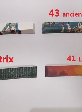 Artisan dye sub cherry profile PBT spacebar dyesub 6.25u sp