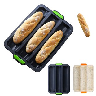 Non-Stick Per适用于ated French Bread Pan Baguette Stick Mold