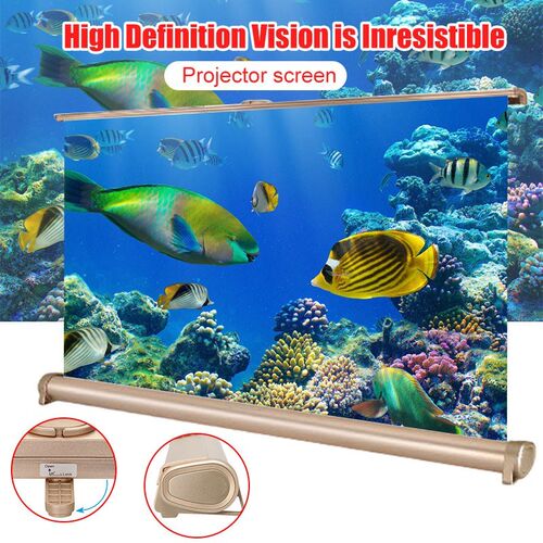 20 Inch Micro Projector Screen Foldable 169 Projection Scre