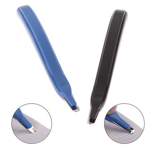 1pc Blue Portable Staple Remover Needle Removal Nail Puller