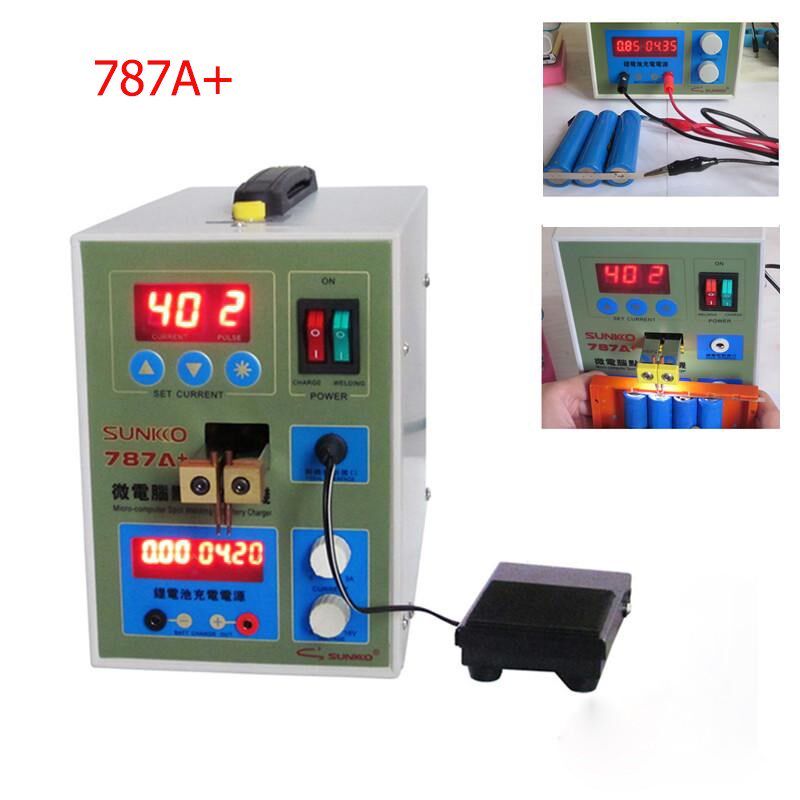 Sunkko 787A+ Battery Spot Welder Pulse Welding Machine for