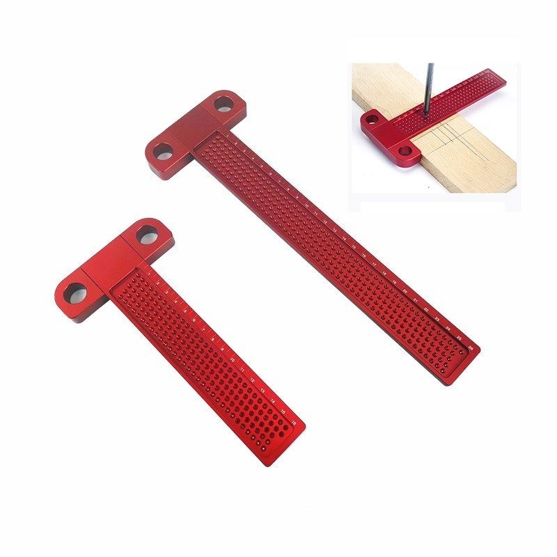 woodworking scribe 160mm 2600mm t-type ruler hole scribing g