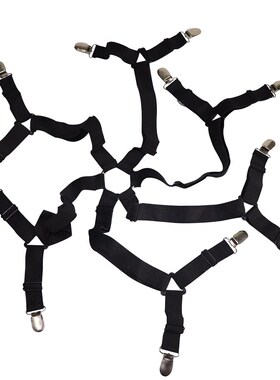 Bed Sheet Clips Grippers Fasteners  Sheet Suspenders Elastic