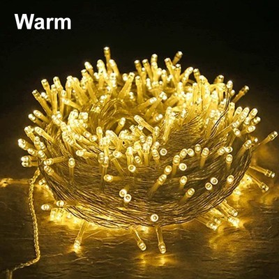 Outdoor  Christmas 10M 20M 50M LED String Light Garlands LED