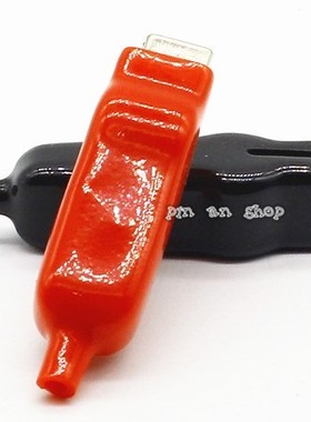 2PCS 20A Sheathed Alligator Clips Electrical DIY Test Leads