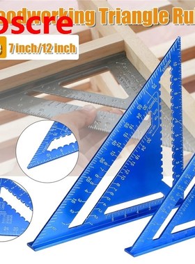 Angle Ruler 7/12 Inch Metric/Imperia Aluminum Alloy Triangul
