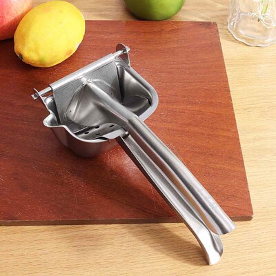Manual Juicers Stainless Steel Hand Press Squeezer Handheld