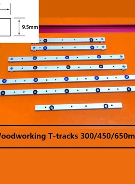 Woodworking Tool T Slot Miter Bar Slider Slab T-track Alumin