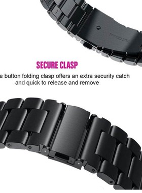 22mm Watch Strap Stainless Steel For huami Amazfit Stratos
