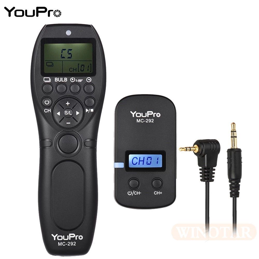MC-292 E3 Wireless Shutter Timer Remote for Canon 700D 600D