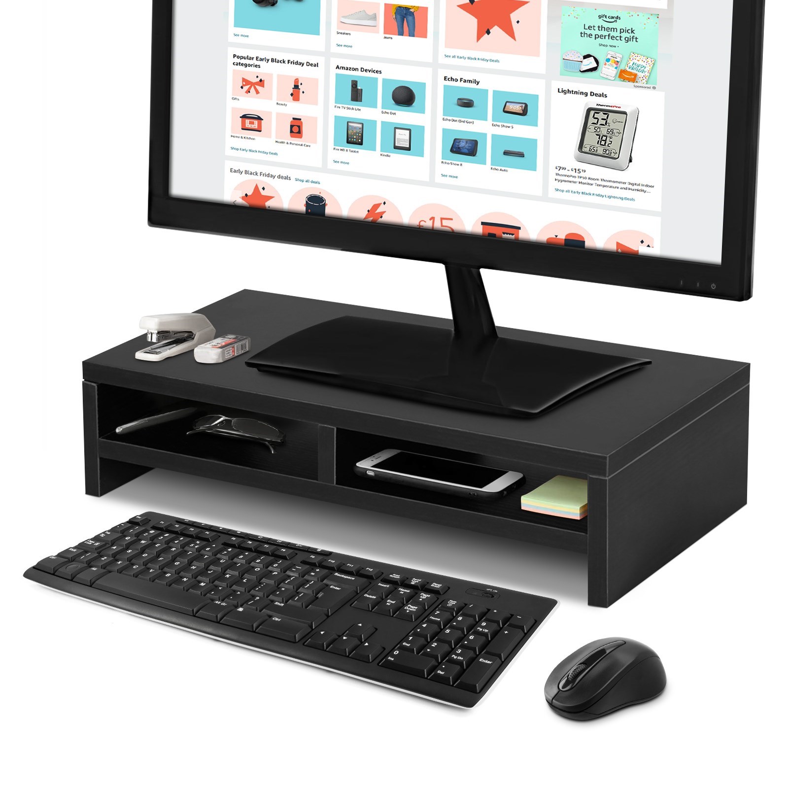 Monitor Stand Riser Universal Computer Desktop Ergonomic Lap