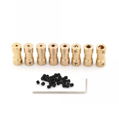 Brass Flexible Motor Shaft Coupling Coupler Motor Transmissi