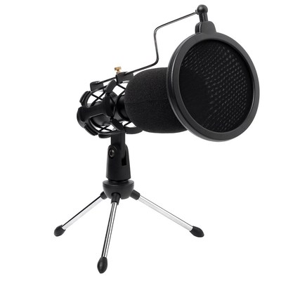 USB Omnidirectional Microphone Chatting Gaming Podcast Reco