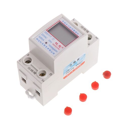 5(60)A 220V 50HZ Single Phase Din Rail KWH Watt Hour Din-rai