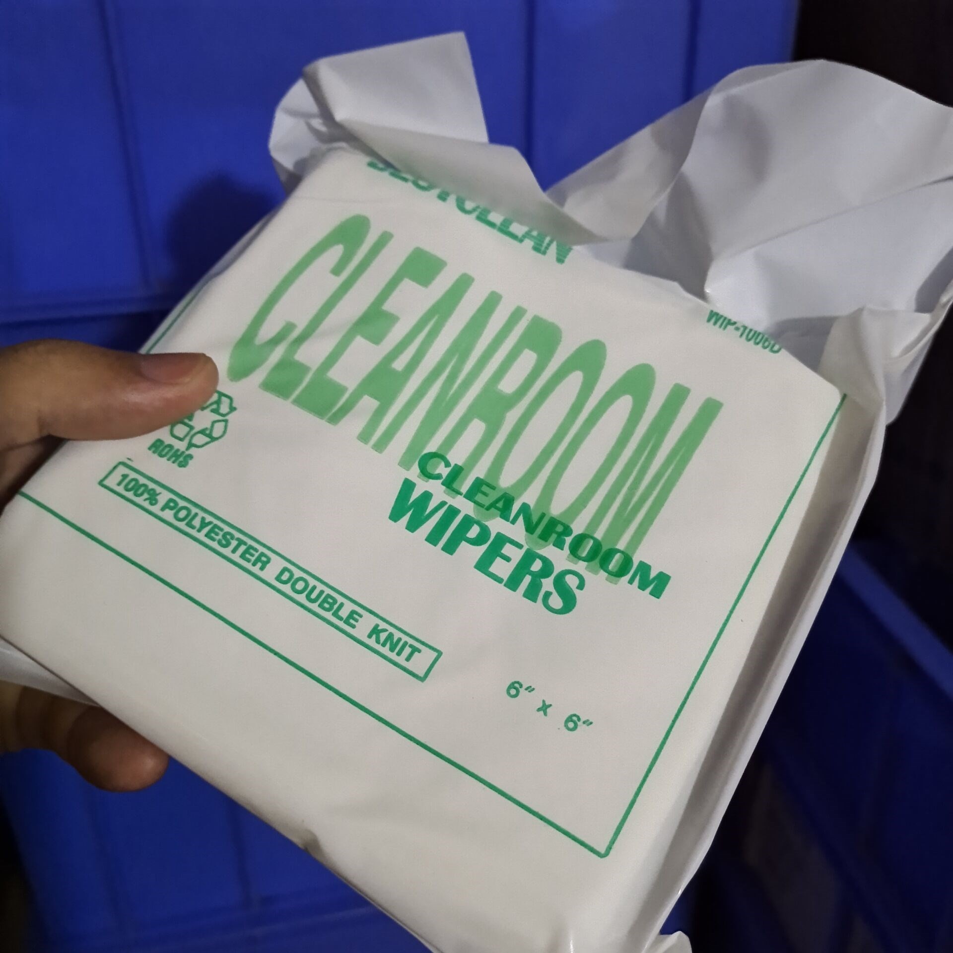 dust-free cloth/printhead cleaning wiper cleanroom wipers/no