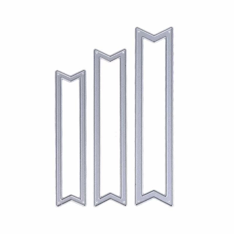 Frame Cutting Dies Stencils Template DIY Scrapbook Album Em