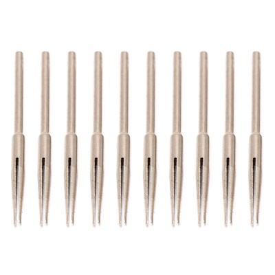 7XEA Split Mandrels Sandpaper Clamp Abrasive Holder Clip Rod