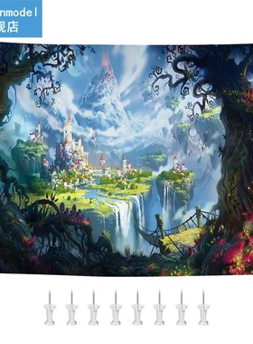 1.5x1.3m Aesthetic Tapestry Home Wall Hanging Bedroom Blanke