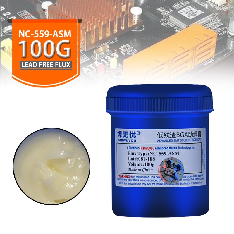 1Pc NC-559-ASM 100g Lead-Free Solder Welding Fluxes Paste 适