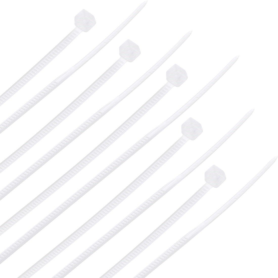 2000pcs Nylon Cable Ties 3.15 Inch Self-Locking Zip Ties 0.0