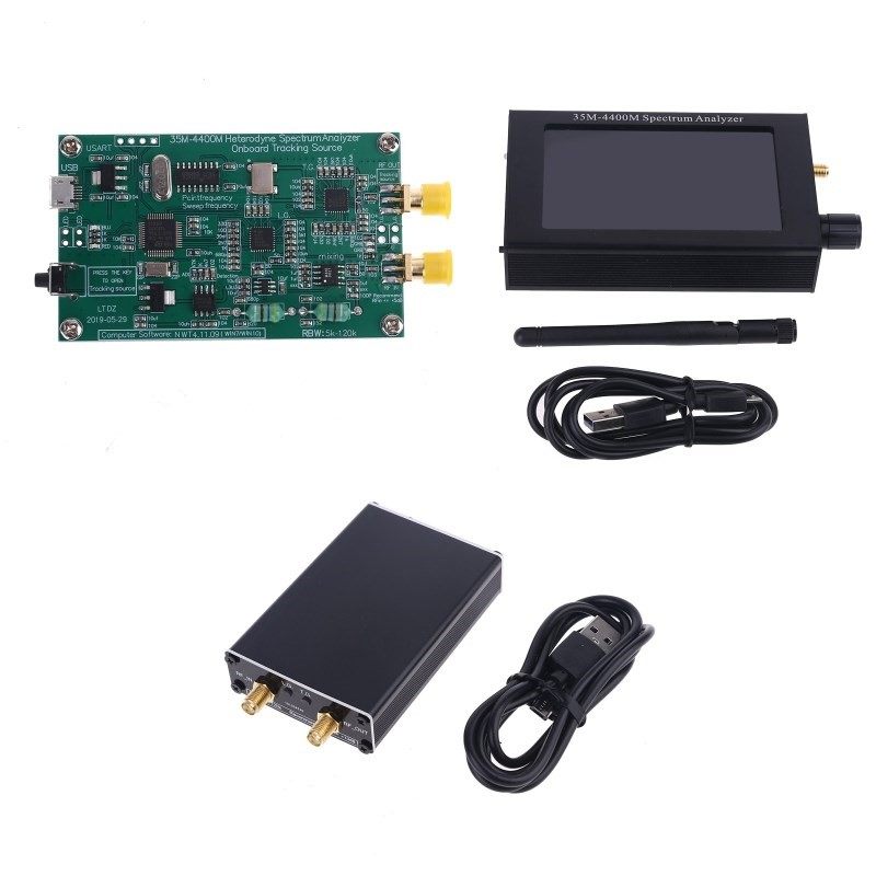 35M-4400M Spectrum Analyzer RF Frequency Domain Analysis Too