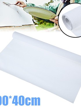 *1 Roll White Stretched Blank Canvas  Painting Oil Drawing C