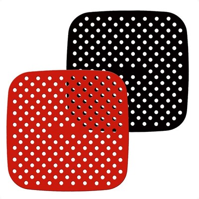 Silicone Reusable Air Fryer Liners Square Non-Stick Air Frye