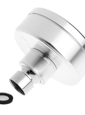 Aluminum Space Pressurized Shower Head 3.2inch Nozzle Bathro