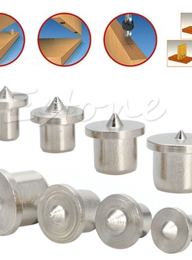 8pcs Dowel Drill Centre Points Pin Wood 6/8/10/13mm Dowel Te
