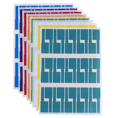 300Pcs Self-adhesive Cable Labels Waterproof Identification