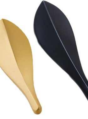 Cupboard Cabinet Drawer Knob Simple Leaf Shape Door Pulls Fu