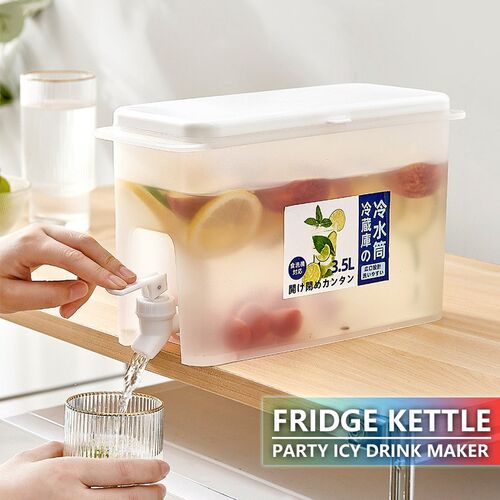 3500ml Refrigerator Kettle With Faucet Household Lemonade Bo