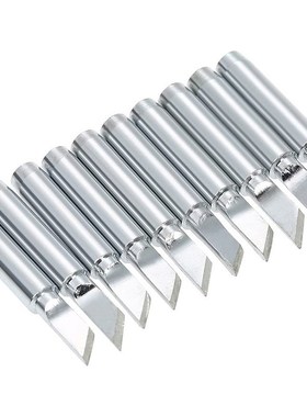 10PCS Soldering Iron Tips Replacement Tip Lead-Free Screwdri