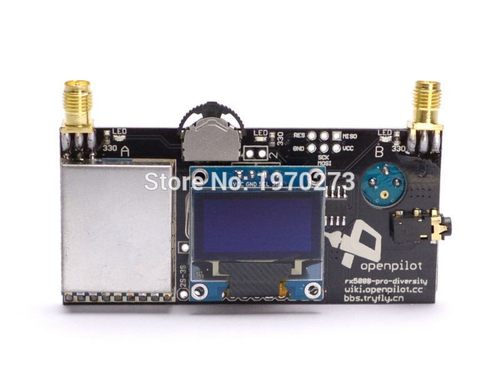 FPV 5.8G 40CH RX5808 Pro Diversity FPV Receiver with OLED D