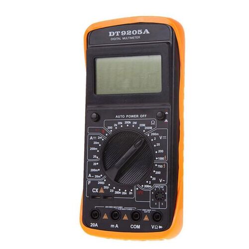 DT-9205A Digital Multimeter LCD Handheld Multitester Current