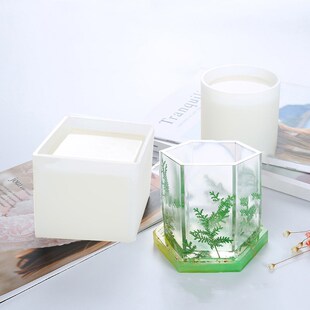 1pcs Silicone Mold Epoxy Resin DIY Pen Container Organizer B