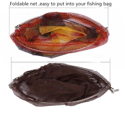 Length 210cm Large Size Carbon Portable Folding Fishing Net