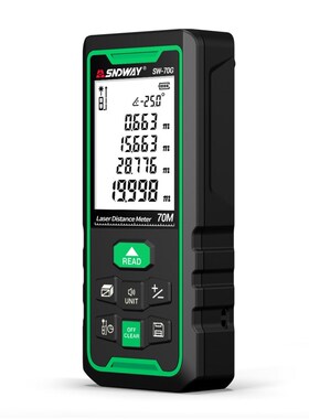 50m 70m 100m Digital Laser rangefinder Green laser range fin