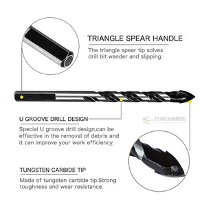 6mm-12mm Multi Purpos Ceramic Brick Concrete drill Bit Tile