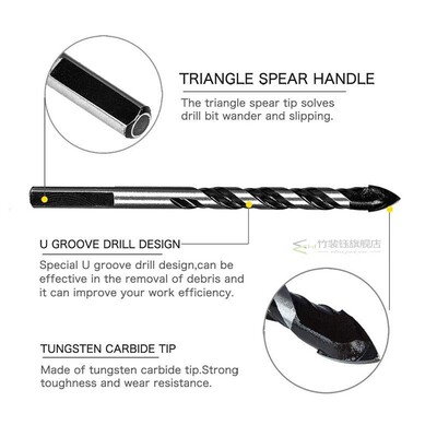 6mm-12mm Multi Purpos Ceramic Brick Concrete drill Bit Tile